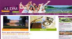 Desktop Screenshot of aldmevents.com